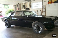 1967 Black Pontiac Firebird 326 Coupe