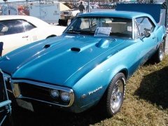 1967 Blue Pontiac Firebird Coupe