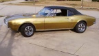 1967 Coronado Gold with more metal flake Pontiac Firebird 400 Convertible