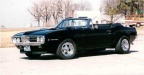 1967 Midnight Blue Pontiac Firebird 400 Convertible