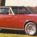 1967 Red Pontiac Firebird 326 Coupe