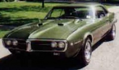 1967 Verdoro Green Pontiac Firebird 400 Coupe