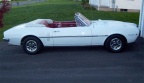 1967 white Pontiac Firebird 326 Convertible
