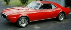 1968 Bright Red Pontiac Firebird 400 Coupe