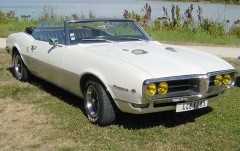 1968 Cameo White Pontiac Firebird 400 Convertible