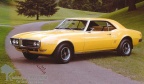 1968 Chrome Yellow Pontiac Firebird 350 Coupe