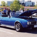 1968 Intense Blue Pontiac Firebird 400 Convertible