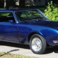 1968 2004 GM Indigo Blue Pontiac Firebird 350 Coupe
