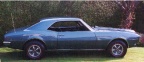 1968 Aleutian Blue Pontiac Firebird OHC 6 Sprint Coupe