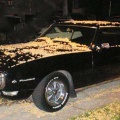 1968 Black Pontiac Firebird 350 Coupe