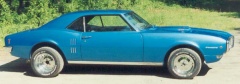 1968 Blue Pontiac Firebird 400 Coupe