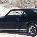 1969 Black Pontiac Firebird 350 Coupe 3
