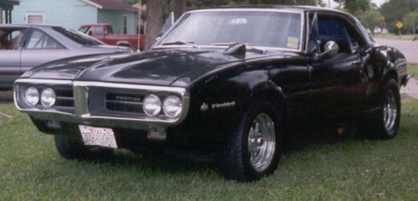 1967 Black Pontiac Firebird 400 Coupe